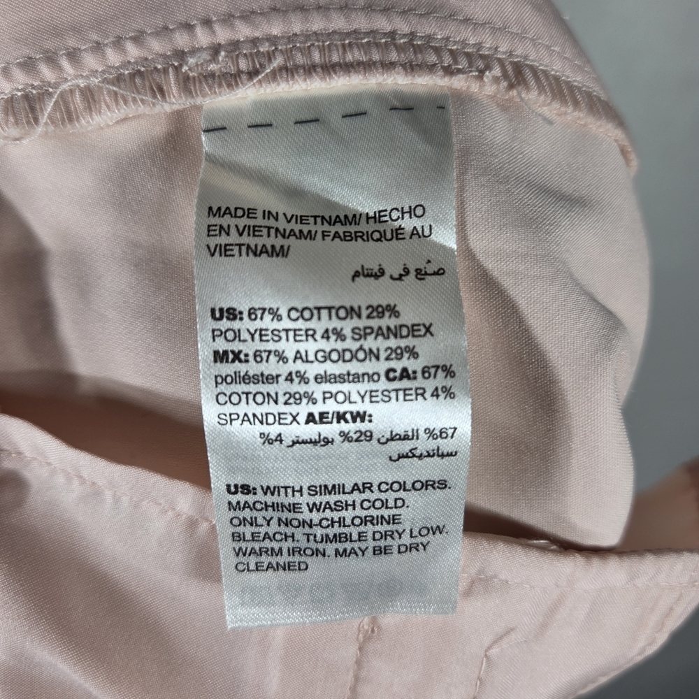 White House Black Market "The 5 inch Short Sz 00 Light Pink NWT - Picture 16 of 16
